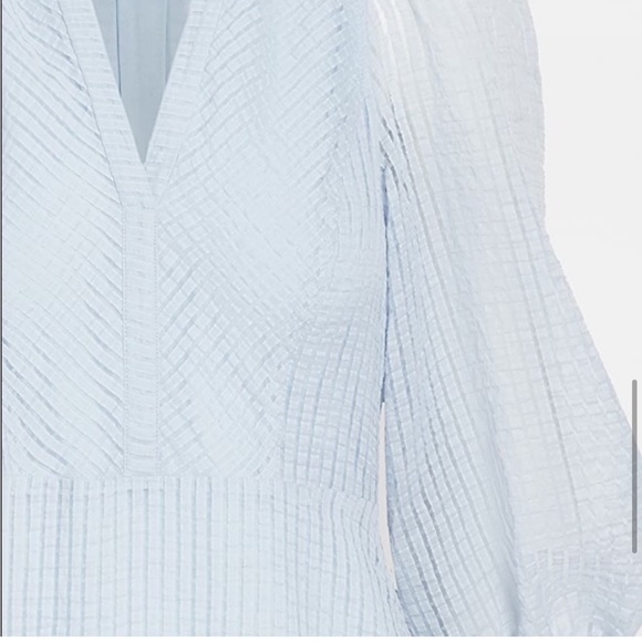 Rebecca Taylor puff sleeve bubble hem dress - Picture 8 of 16